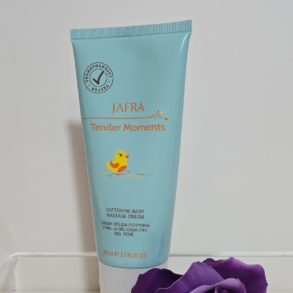 JAFRA Tender Moments Baby Massage Cream • 6.7 oz • NWT • Softening Formula
